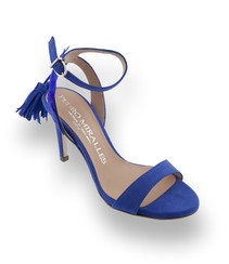 Pedro Miralles Sandale in Royalblau
