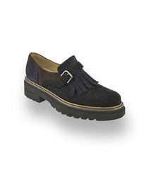 Brunate Slipon schwarz blau